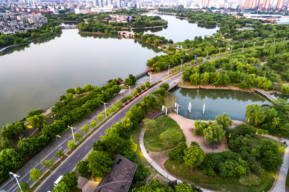 Integrating Climate Change Adaptation and Environmental Protection into Green Urban Development